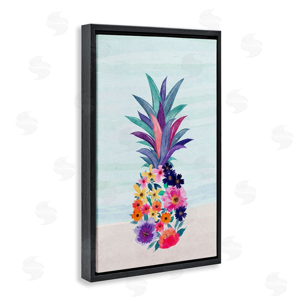 Stupell Industries JJ Design House LLC | Floral Pineapple Beach Wall Art