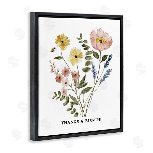 Stupell Industries JJ Design House LLC | Floral Thanks A Bunch