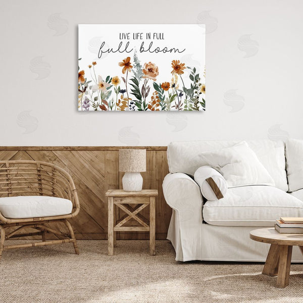 Stupell Industries JJ Design House LLC | Full Bloom Sentiment Wall Art