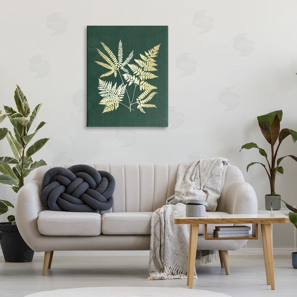 Stupell Industries JJ Design House LLC | Gilded Fern Leaves Wall Art