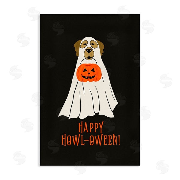 stupell industries JJ Design House LLC | Happy Howl-oween Ghost Dog