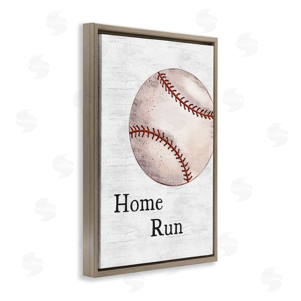 Stupell Industries JJ Design House LLC | Home Run Baseball Wall Art