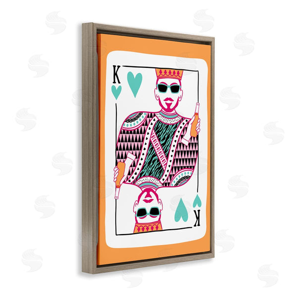 Stupell Industries JJ Design House LLC | King Of Hearts & Drink