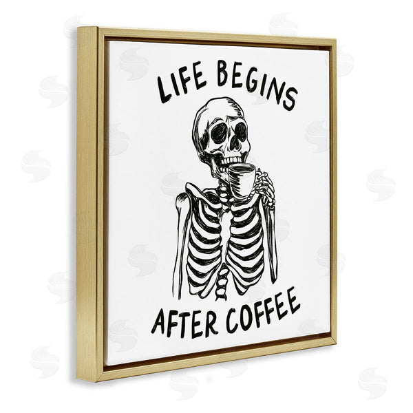 Stupell Industries JJ Design House LLC | Life Begins After Coffee