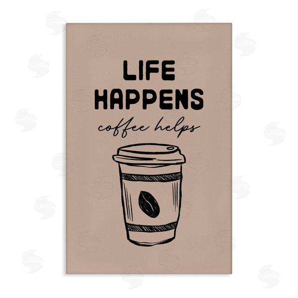 stupell industries JJ Design House LLC | Life Happens Coffee Helps