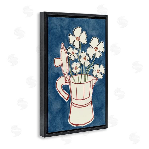 Stupell Industries JJ Design House LLC | Moka Pot Flowers