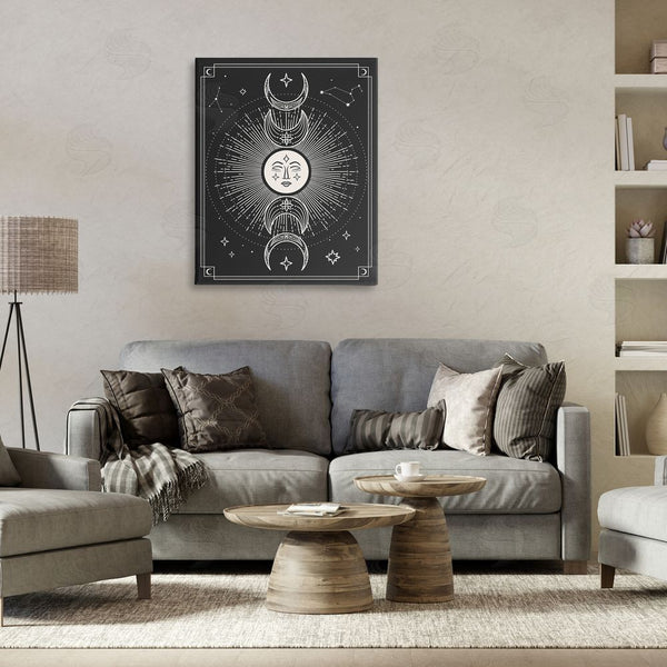 Stupell Industries JJ Design House LLC | Moon Cycle Pattern Wall Art