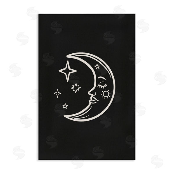 stupell industries JJ Design House LLC | Moon & Stars on Black Wall Art