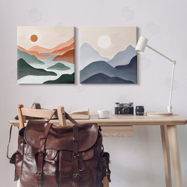 Stupell Industries JJ Design House LLC | Mountainous Landscape Flowing Stream Wall Art