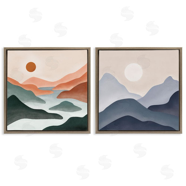 Stupell Industries JJ Design House LLC | Mountainous Landscape Flowing Stream Wall Art