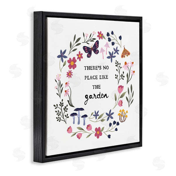 Stupell Industries JJ Design House LLC | No Place Like Garden Wreath Wall Art
