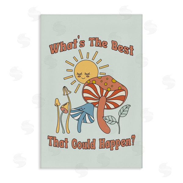 stupell industries JJ Design House LLC | Positivity Vibes with Mushrooms Wall Art