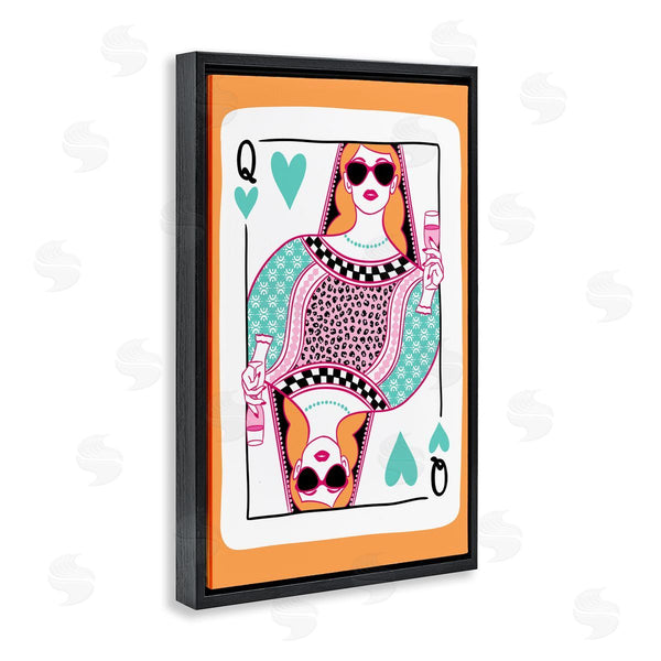 Stupell Industries JJ Design House LLC | Queen Of Hearts & Drink