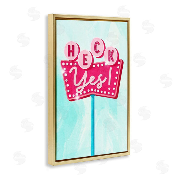 Stupell Industries JJ Design House LLC. | Retro Heck Yes