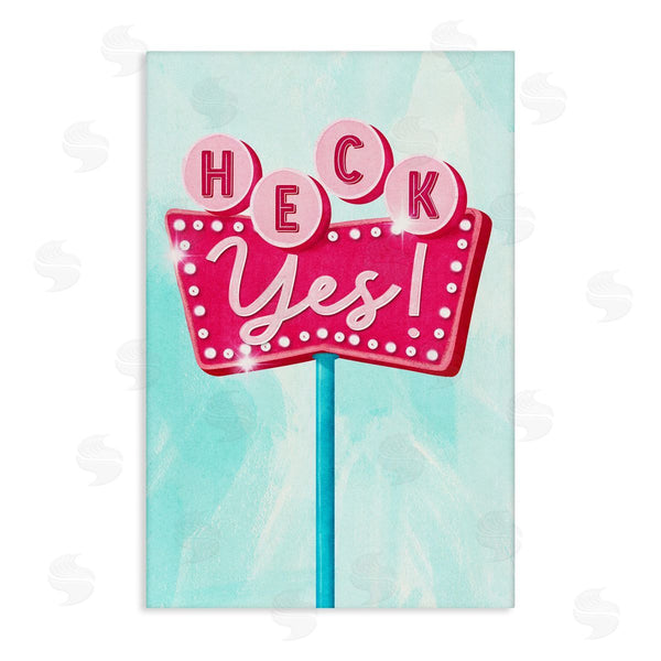 stupell industries JJ Design House LLC. | Retro Heck Yes