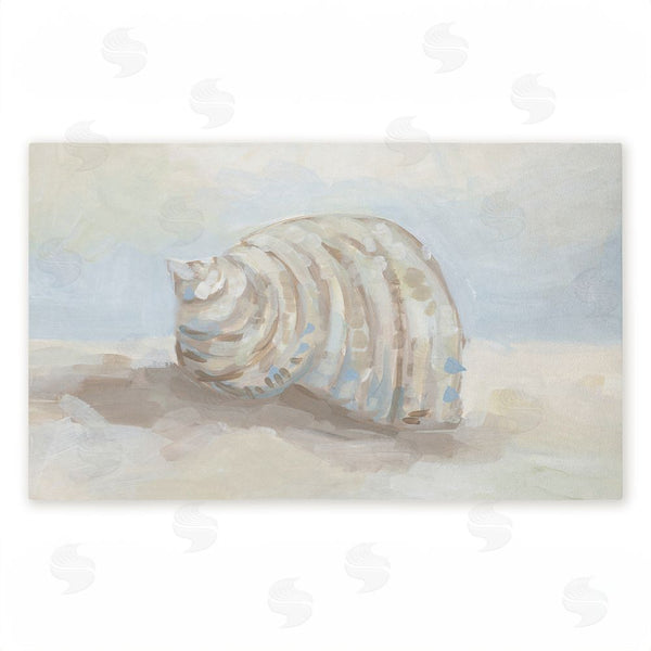 stupell industries JJ Design House LLC | Rounded Seashell on Shore Non-Woven Door Mat