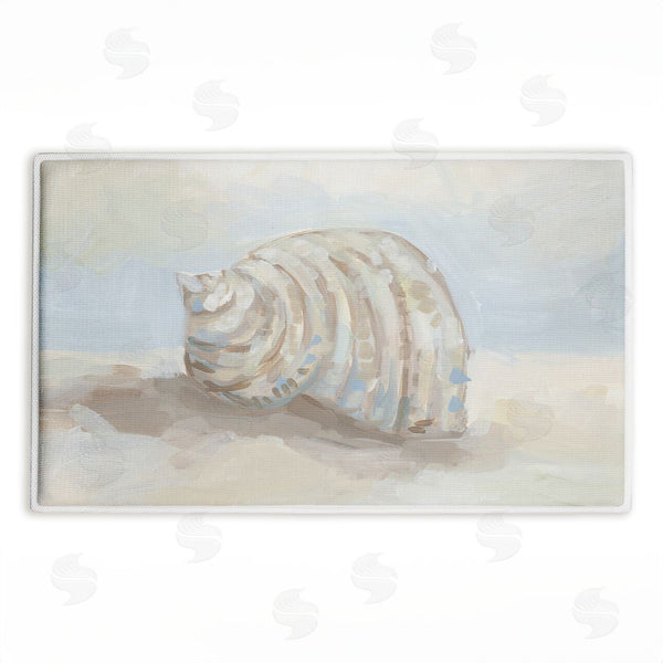 stupell industries JJ Design House LLC | Rounded Seashell on Shore Plush Bath Mat