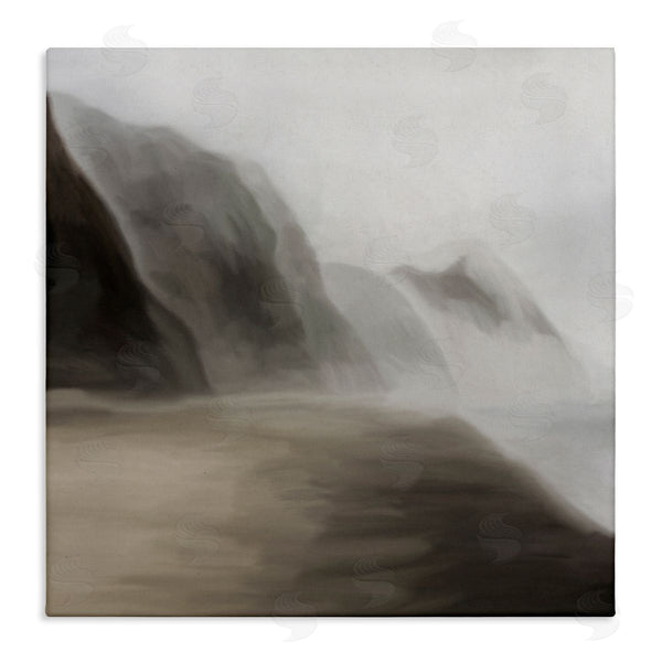 stupell industries JJ Design House LLC | Serene Mountain Landscape Foggy Abstract Clouds Wall Art