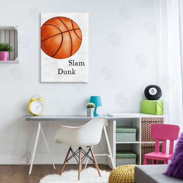 Stupell Industries JJ Design House LLC | Slam Dunk Basketball Wall Art