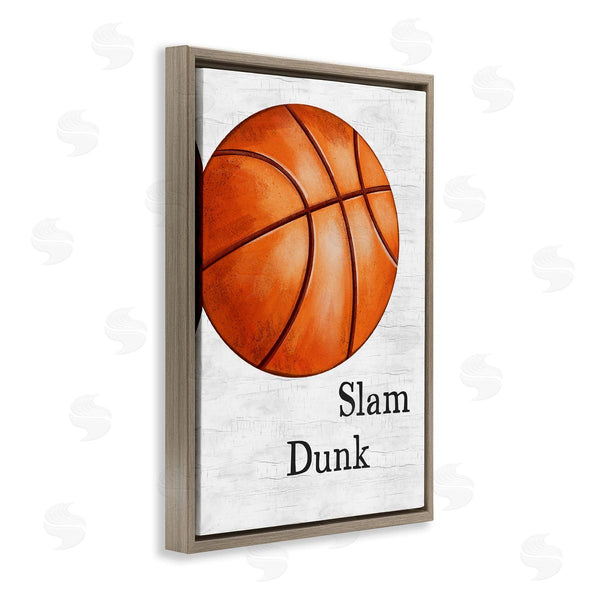 Stupell Industries JJ Design House LLC | Slam Dunk Basketball Wall Art