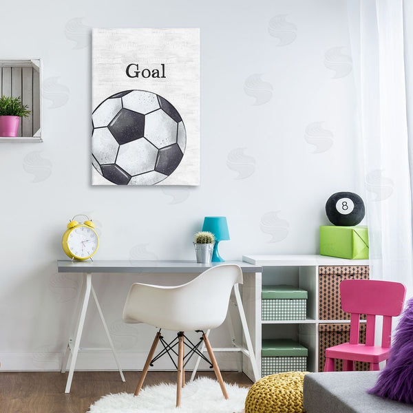 Stupell Industries JJ Design House LLC | Soccer Ball Goal Wall Art