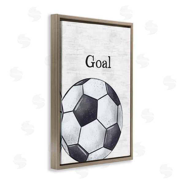 Stupell Industries JJ Design House LLC | Soccer Ball Goal Wall Art