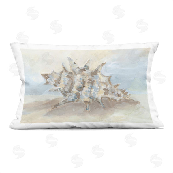 stupell industries JJ Design House LLC | Soft Blended Spiky Seashell Printed Throw Pillow
