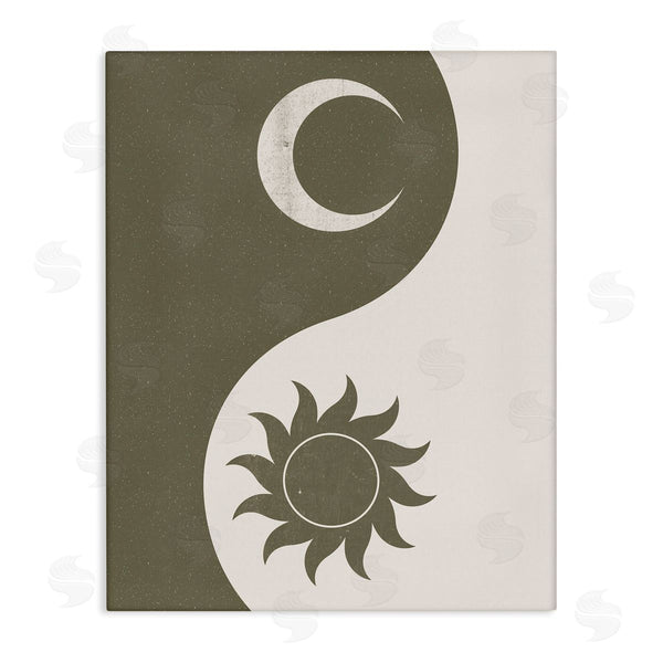 stupell industries JJ Design House LLC | Solar & Lunar Yin Yang Shape Spiritual Motif Wall Art