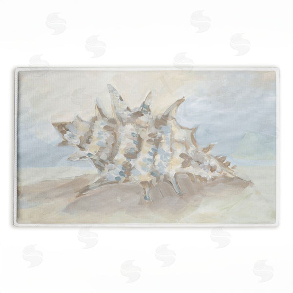 stupell industries JJ Design House LLC | Spiky Seashell on Shore Plush Bath Mat