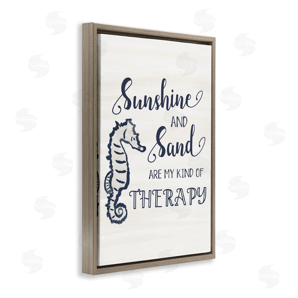 Stupell Industries JJ Design House LLC | Sunshine & Sand My Kind Of Therapy