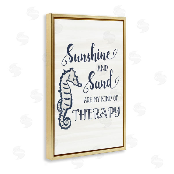 Stupell Industries JJ Design House LLC | Sunshine & Sand My Kind Of Therapy
