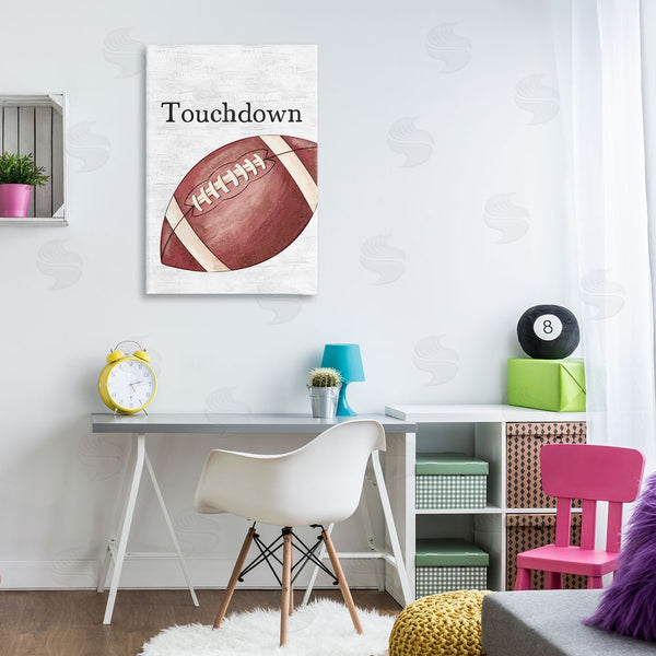 Stupell Industries JJ Design House LLC | Touchdown With Football Wall Art