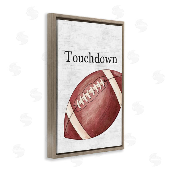 Stupell Industries JJ Design House LLC | Touchdown With Football Wall Art