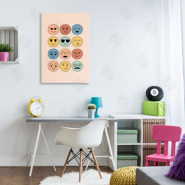 Stupell Industries JJ Design House LLC | Varied Expressive Faces Wall Art