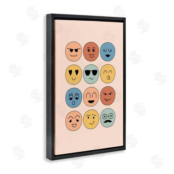 Stupell Industries JJ Design House LLC | Varied Expressive Faces Wall Art
