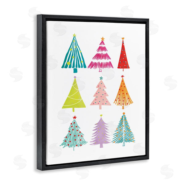Stupell Industries JJ Design House LLC | Varied Fun Christmas Trees Wall Art