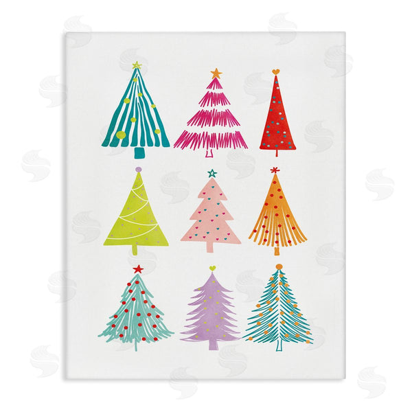 stupell industries JJ Design House LLC | Varied Fun Christmas Trees Wall Art