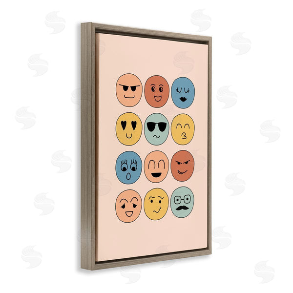 Stupell Industries JJ Design House LLC. | Various Expression Smileys