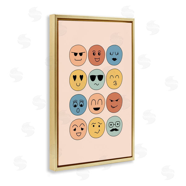 Stupell Industries JJ Design House LLC. | Various Expression Smileys