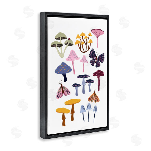 Stupell Industries JJ Design House LLC | Various Mushrooms With Insects