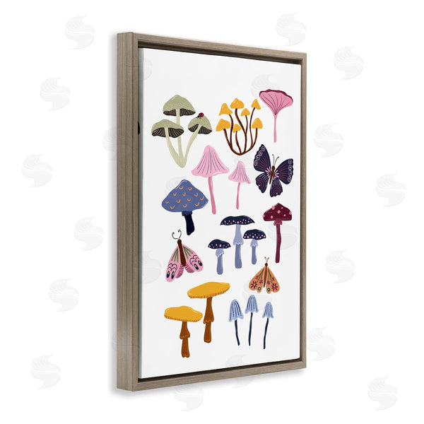 Stupell Industries JJ Design House LLC | Various Mushrooms With Insects