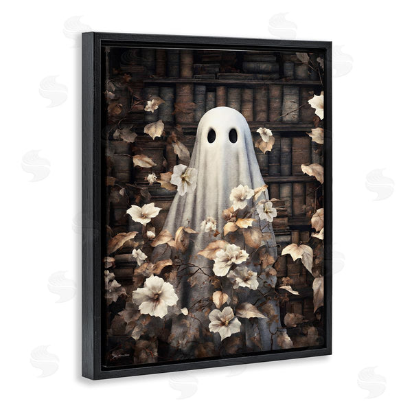 Stupell Industries Jo Moulton | Bookish Ghost & Flowers