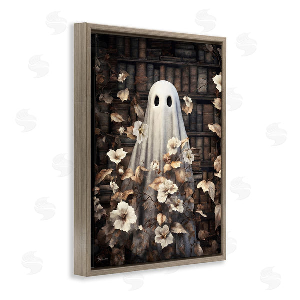 Stupell Industries Jo Moulton | Bookish Ghost & Flowers