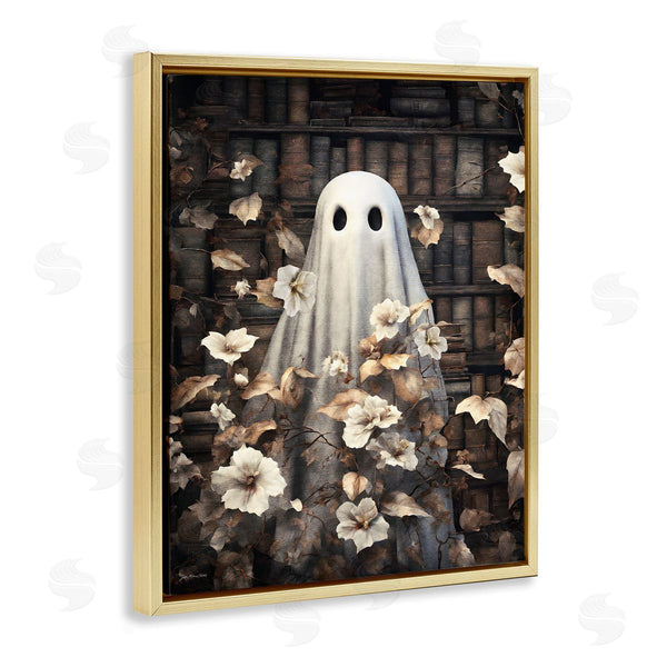 Stupell Industries Jo Moulton | Bookish Ghost & Flowers