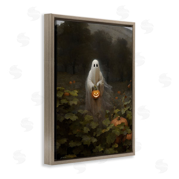 Stupell Industries Jo Moulton | Ghost In Pumpkin Patch