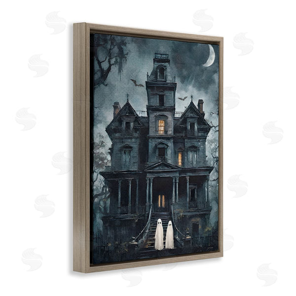 Stupell Industries Jo Moulton | Ghost Pair & Haunted Mansion