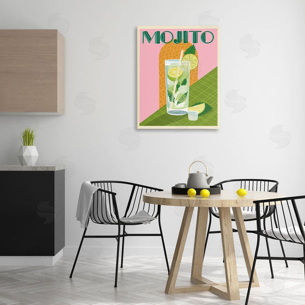 Stupell Industries Jo Reid | Classic Retro Mojito Wall Art