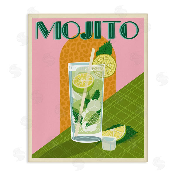stupell industries Jo Reid | Classic Retro Mojito Wall Art