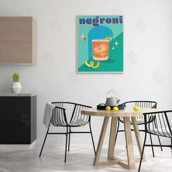 Stupell Industries Jo Reid | Classic Retro Negroni Wall Art