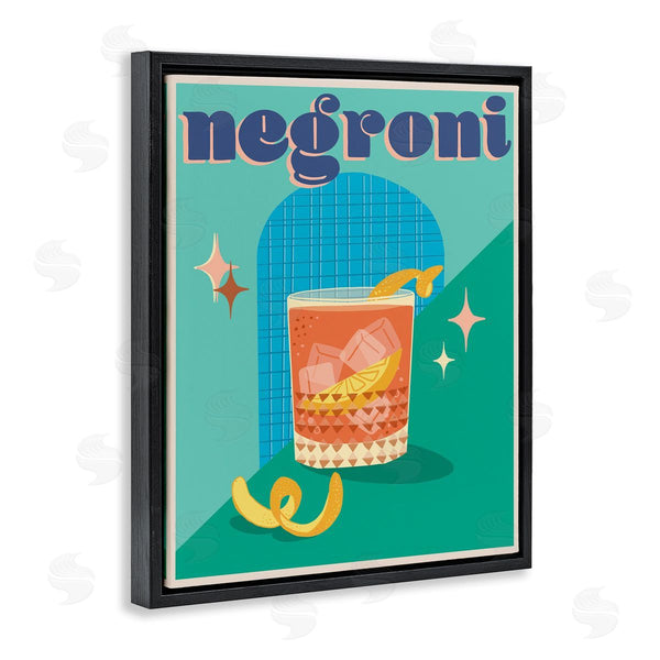 Stupell Industries Jo Reid | Classic Retro Negroni Wall Art